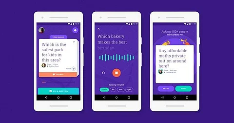 Neighbourly will be launched in Chennai tomorrow