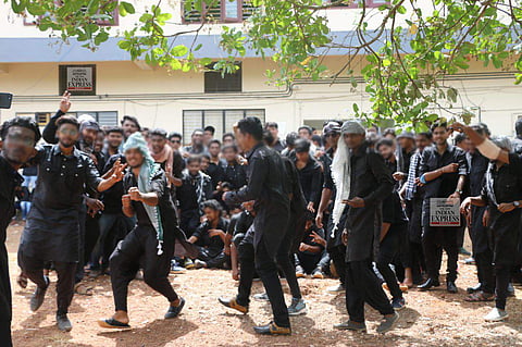 The students during the celebration (pic: Special Arrangement)