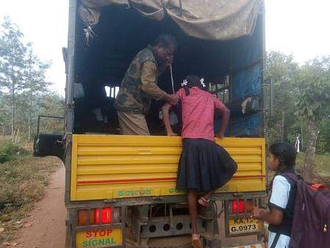 There is no KSRTC bus facility available for the people of the remote villages and hill stations of the taluk (Pic: Express)