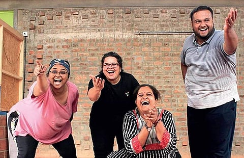 The group's first play is Hayavadana by Girish Karnad, which deals with issues of the body, mind and identity