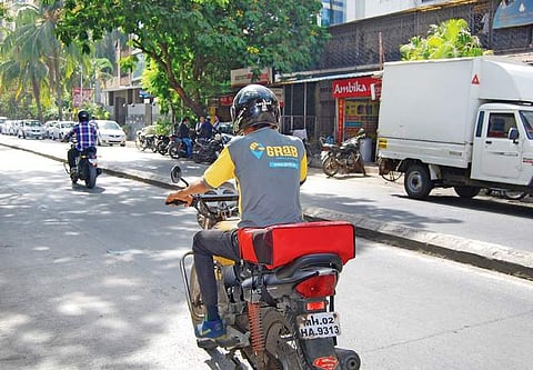 The University says that delivery boys could pose a 'threat' to security on campus