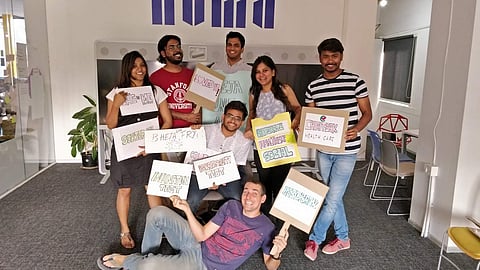 The facilitators of the Bengaluru Service Jam