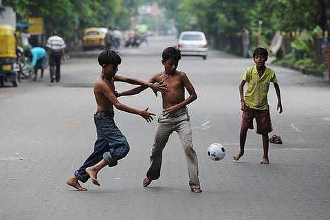 Several parks lie close to active roads, with no fence to keep danger away (representative image) | AFP