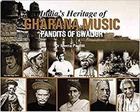 The book also documents how the Pandit family assimilated the great music tradition from the Khans and sheds light on the ghara