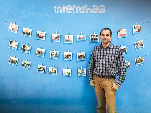 Sarvesh Agrawal, the founder of Internshala