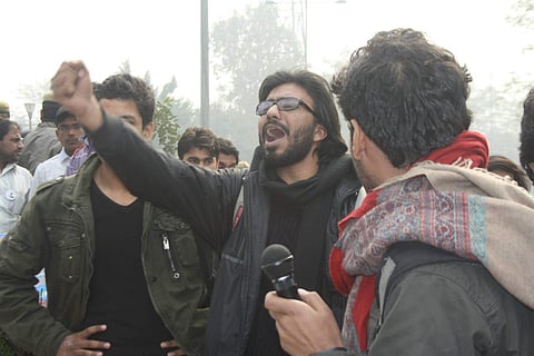 Mohit Pandey was the JNU Student Union President for the year 2016-2017