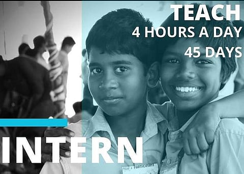 Teach for India is providing a brilliant opportunity for pre-final year college students to intern with them