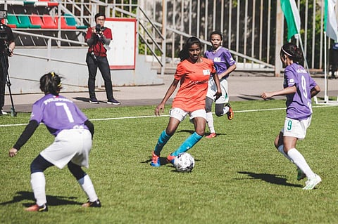 This is the first time that a girls' team is representating India at the tournamament