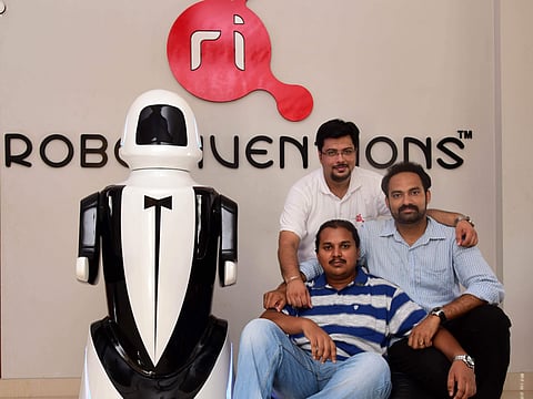 The team specialises in electronics and robotics