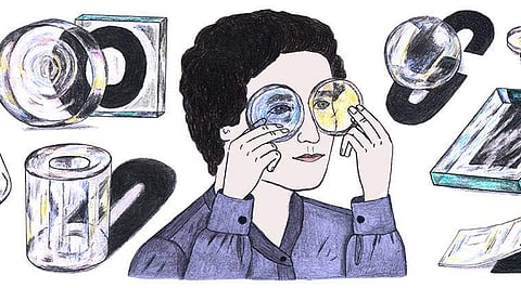 Google on Saturday remembered the famous German glass chemist Marga Faulstich