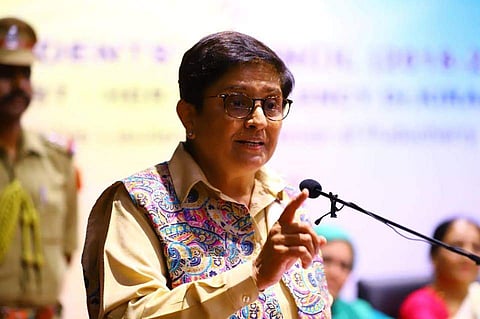 Bedi has asked the students to visit her in a month's time and update her about the situation