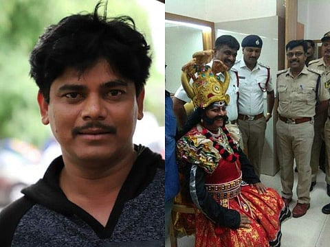 In August 2013, Veeresh started his journey as a theatre artist and he played the role of an LIC agent
