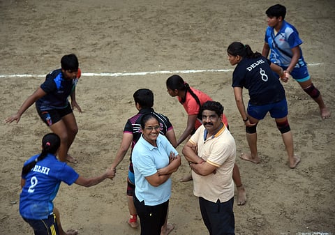 The Delhi Kabaddi team bagged the second position at the Khelo India School Games 2018 which was held recently