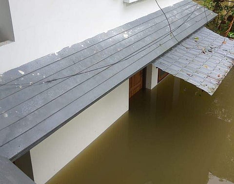 Bidushi's PG after it got flooded