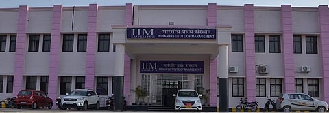 IIM-Sambalpur was offered three faculty quarters to accommodate the students but the proposal was declined