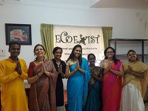 Green Warriors: The eCoexist team along with Founder Manish Gutmen and Lolita Gupta