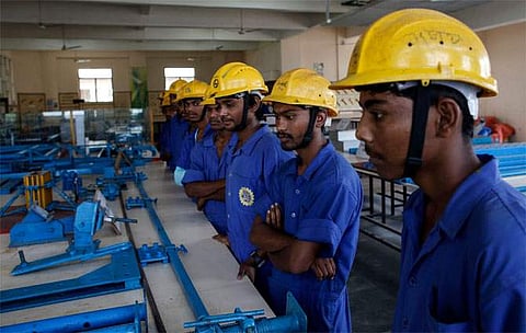 Talks are on with universities to help them introduce skill development courses in the mainstream curriculum