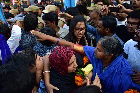 The two mothers have been going on many protests together
