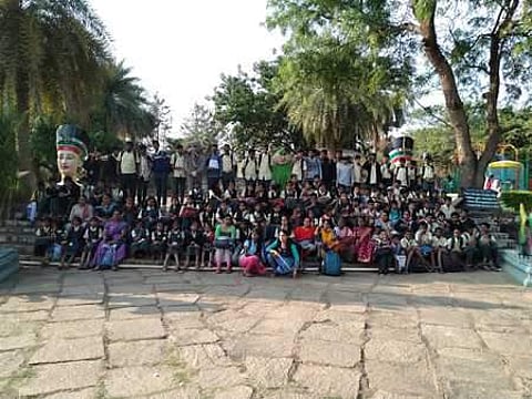 Management of the private school took the students to a water park for a picnic (pic: newindianexpress.com)