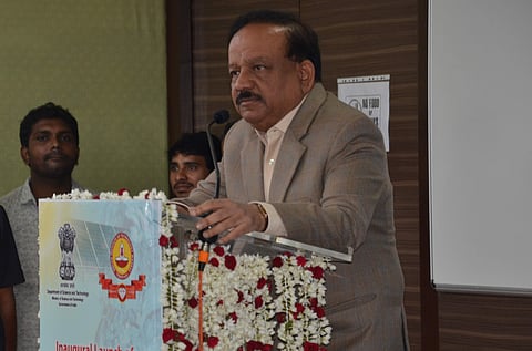 Dr Harsh Vardhan was speaking at IIT Madras