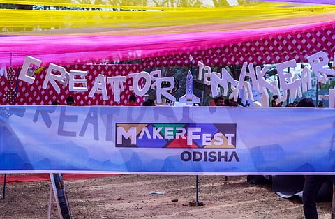 There are various teams taking care of the Maker Fest, like the organising team, technical team, communications team, designing team and more