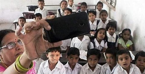 The teachers association stated that the usage of the app is required more in rural areas of the district