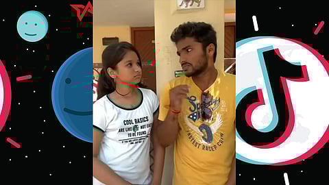 TikTok stars Nithyashree and Bhargav Chippada| Pic: Bhargav