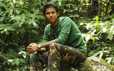 Kiran Bagade in his natural habitat | Pic: Kiran Bagade