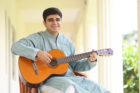 Sahil Jagtiani with his guitar | Pic: Sahil Jagtiani