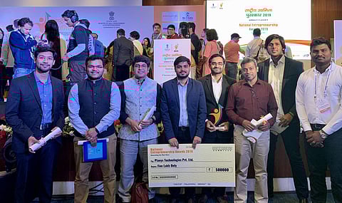 The Planys team at the National Entrepreneurship Awards