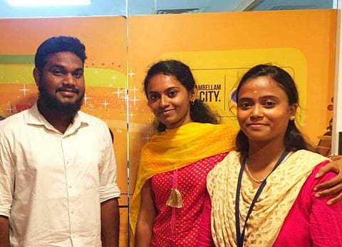 Founders of Sharingo Sheriff S, Poongodi M and Preethi E