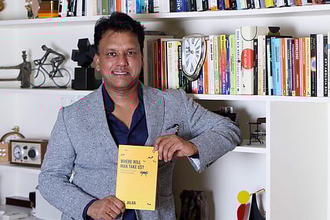 Atul Jalan with his debut book (Pic: Atul Jalan)