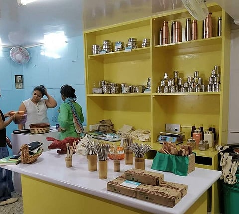 Kolkata Zero Waste Bazaar| Pic: Lata Bhatia