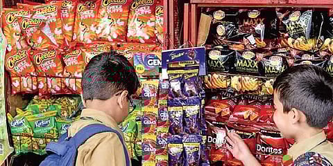 Sale of junk food in and around schools will be banned soon (Pic: Meghana Sastry)