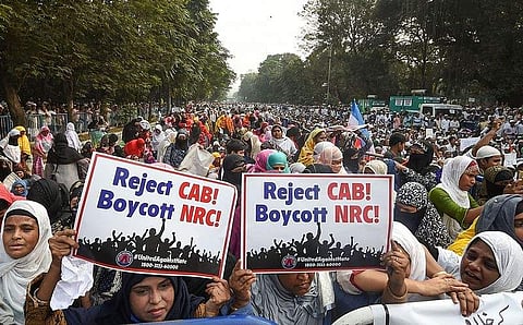 Protests in progress in West Bengal (Pic: PTI)