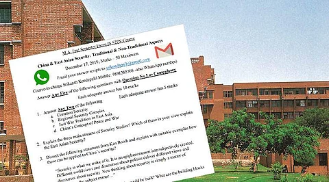 Question papers will be sent to the students by the Course Teachers for MPhil and MA programmes