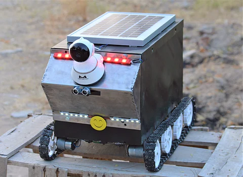 The prototype of Automatic Soldier Rescue Rover