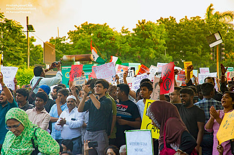 Photo: Dilip Srinivasan, Anti CAA protest