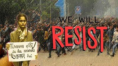 Students protests have been raging through India for the past two weeks (Pic: Facebook)