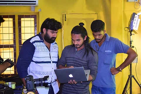 Don Abraham working with his team| Pic: Don Abraham