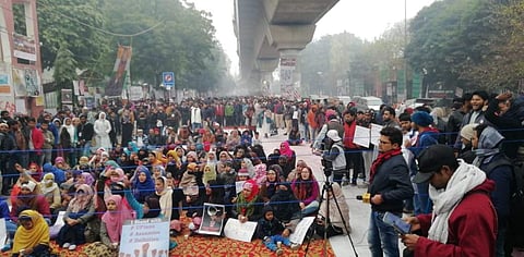 A scene from the public meeting at Jamia| Pic: JCC