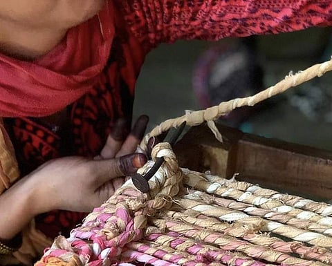 Women weaving | (Pic: SSF)