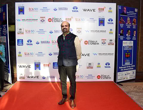 Anil Srinivasan, pianist and educator spoke at a lecture demonstration at ThinkEdu Conclave 2019 (Pic: Express)