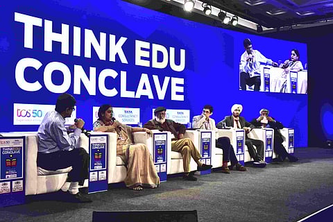 The right technology in the right hands does not pose a threat to India’s young becoming un-creative, was almost the unanimous conclusion of the expert panel (Pic: P Jawahar)
