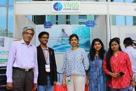 Prof Bhaskar Ramamurthi, Director, IIT Madras, who was present during the launch, lauded the YNOS team for developing this platform (Pic: IITM)