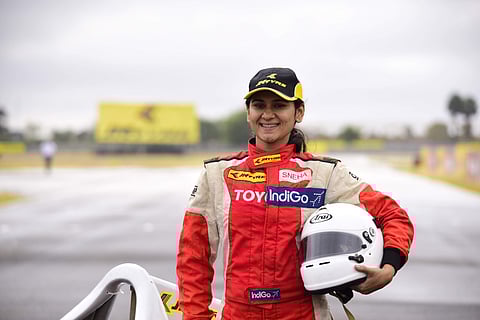 Sneha’s sponsors are JK Tyres and her employer Indigo Airlines