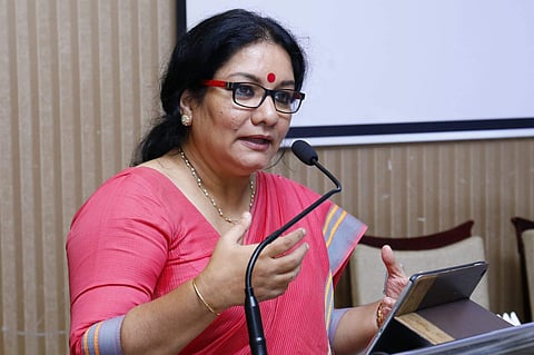 Dr Pillai is a professor of English (pic: iffk.in)