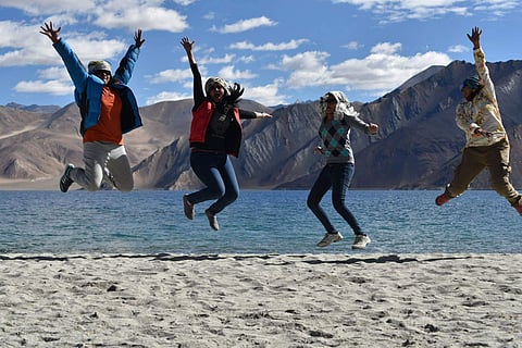 They wanted to prove to the world, India is a safe country (Pic: Prachi Garg)