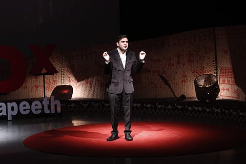 Honoured with the Rashtriya Gaurav Award for his tenth novel The Modern Day Hindu, Nikhil's book is a knowledge-driven non-fiction book (Pic: Nikhil)