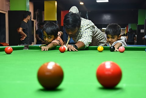 SOS implements training school students in indoor sports